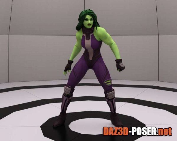 Dawnload She-Hulk for G8F and G8.1F for free