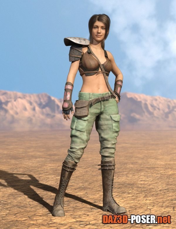 Dawnload Bandit Sarah Outfit for Genesis 8 Females for free