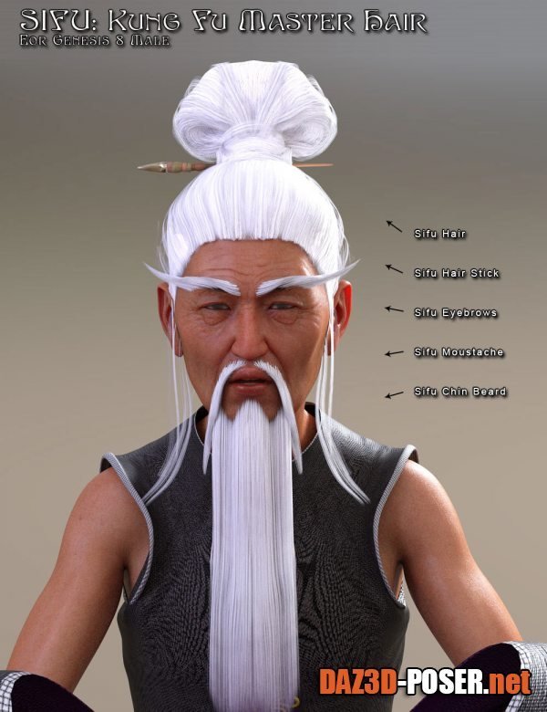 Dawnload Sifu: Kung Fu Master Hair for G8M for free