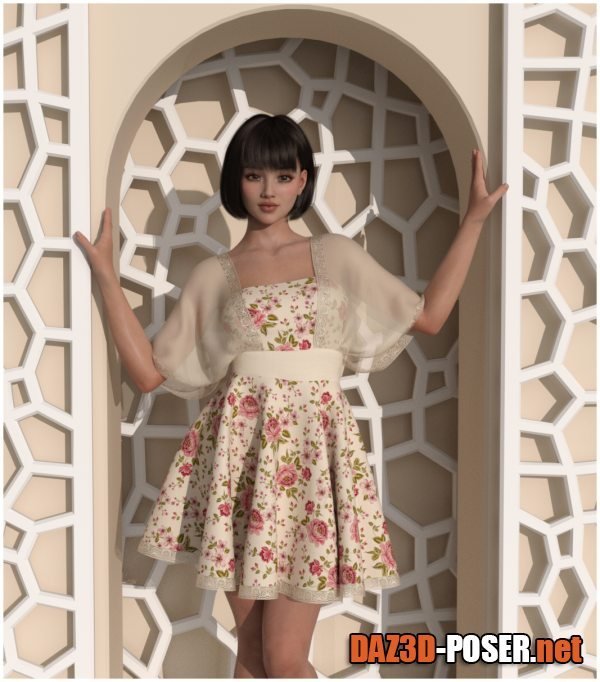 Dawnload dForce – Ruthy Dress for G8F for free
