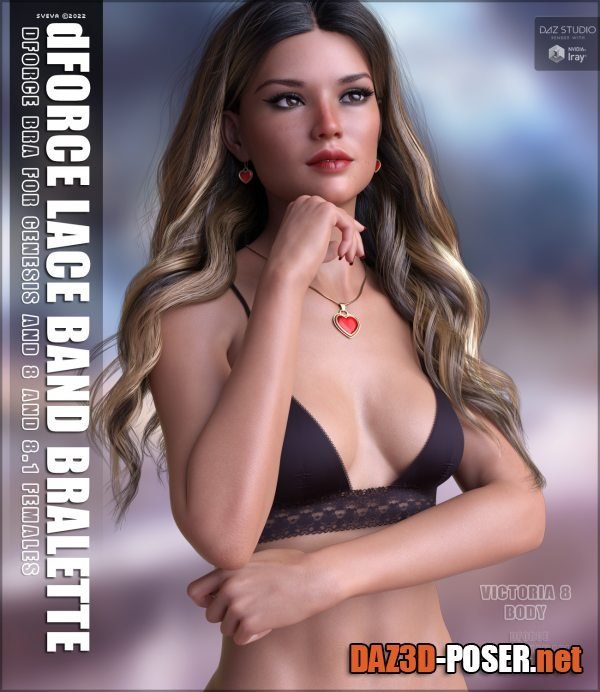 Dawnload dForce Lace Band Bralette G8G8.1F for free