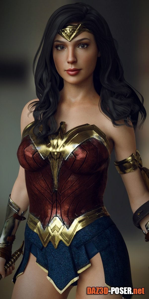 Dawnload GG Wonder Woman Outfit for G8F for free
