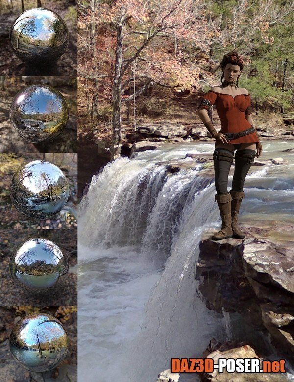 Dawnload Orestes Iray HDRI Environments - Autumn Creek for free
