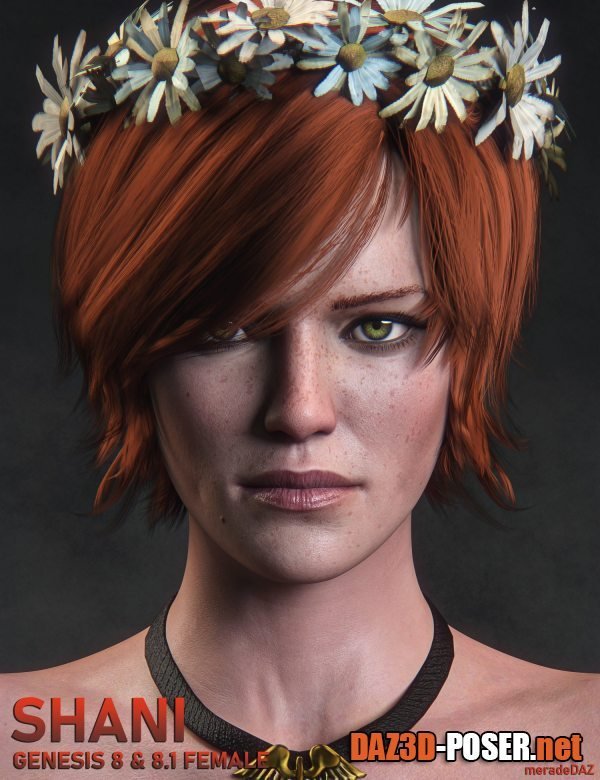Dawnload Shani for Genesis 8 and 8.1 Female for free