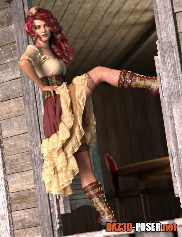 Dawnload Showgirl Poses for Genesis 8.1 Female for free