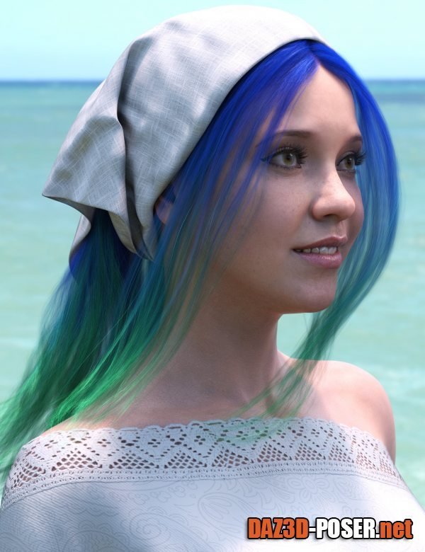 Dawnload Summer Scarf Hair Texture Expansion for free