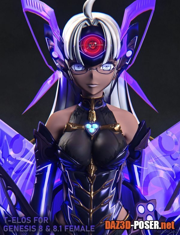 Dawnload T-Elos for Genesis 8 and 8.1 Female for free
