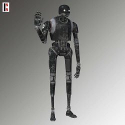 Star Wars KX Security Droid For DazStudio (Standalone)