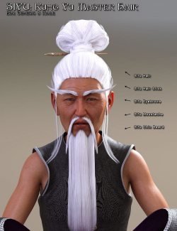 Sifu: Kung Fu Master Hair for G8M