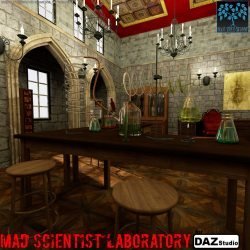 Mad Scientist Laboratory for Daz Studio