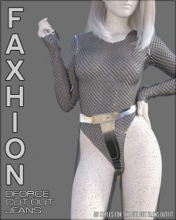 Faxhion – dForce Cut Out Jeans Outfit