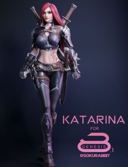 Katarina for Genesis 8 and 8.1 Female