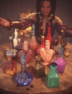 Magical Potions and Bottles