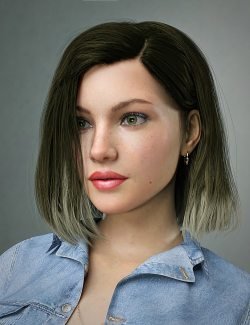 SC Ana Hair for Genesis 8 and 8.1 Females