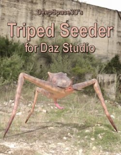 Triped Seeder For Daz Studio