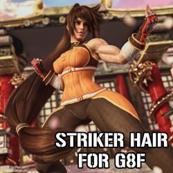 SP3D – Striker Hair for G8F