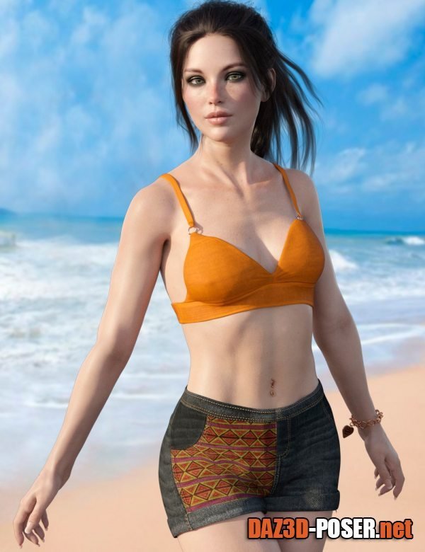 Dawnload X-Fashion Wild Heart Outfit for Genesis 8 Female(s) for free