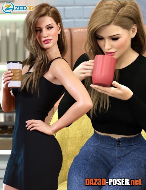 Dawnload Z Coffee Love Prop and Pose Mega Set for free