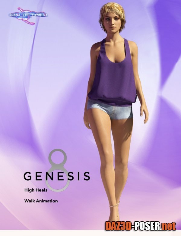 Dawnload Walk Cycle for Genesis 8 Female(s) for free