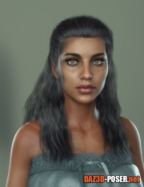 Dawnload MaKg Hair for Genesis 8 and 8.1 Females for free
