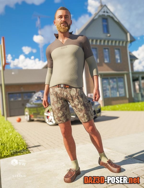 Dawnload Casual Guy for Genesis 8 Male(s) for free