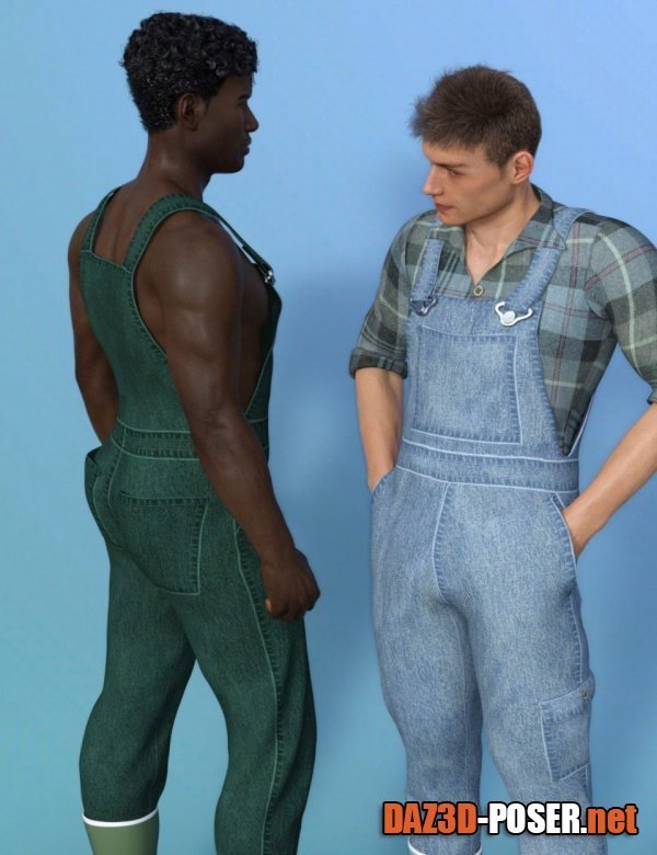 Dawnload Farmer Clothes for Genesis 8 Male(s) for free