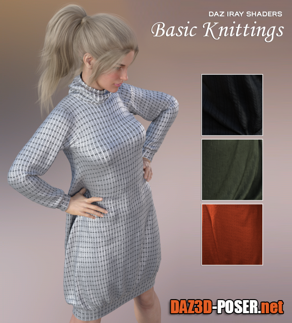 Dawnload Daz Iray – Basic Knittings for free
