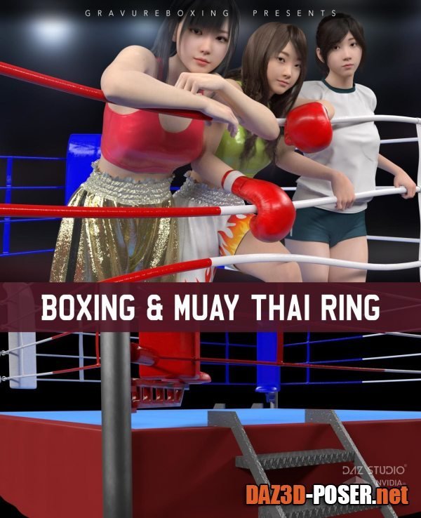 Dawnload Boxing and Muay Thai Ring for free