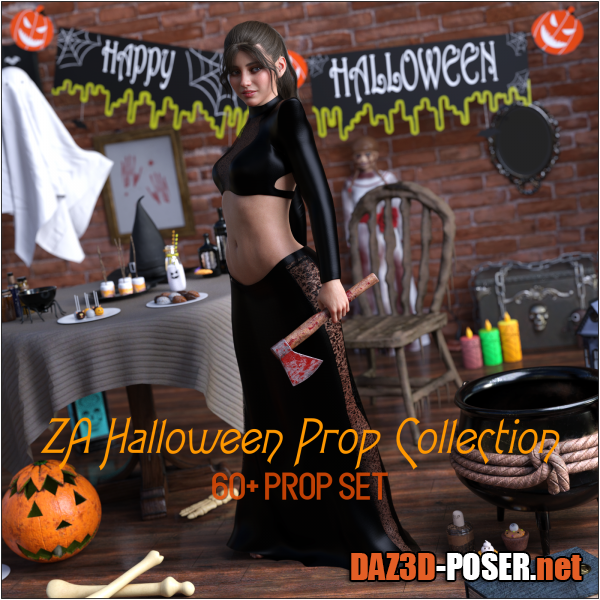 Dawnload ZA Halloween Prop Collection for free
