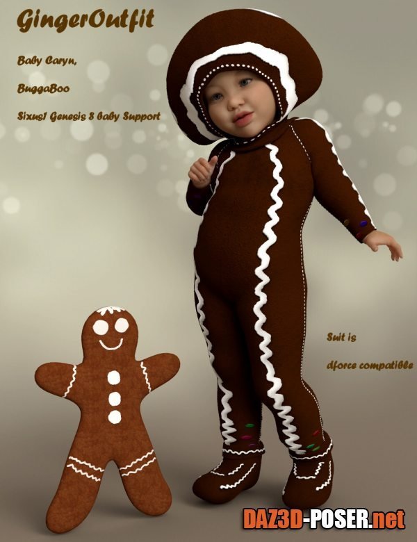 Dawnload Toddler – Ginger Outfit G8F for free