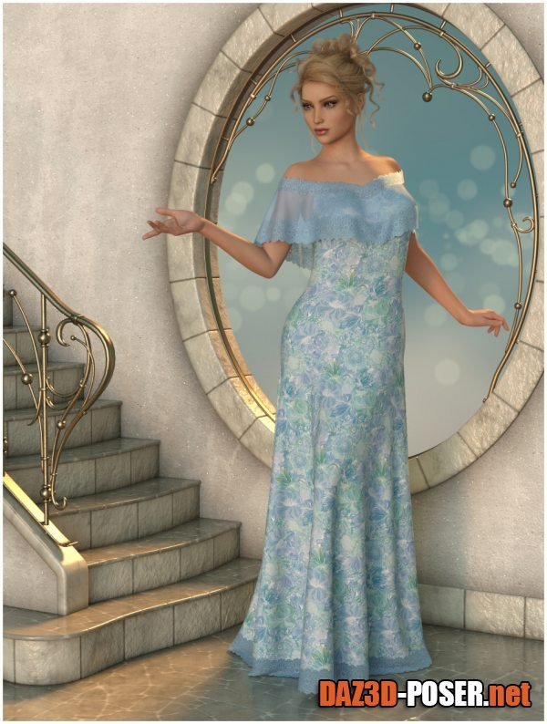 Dawnload dForce – Evelyn Gown for G8F & G8.1F for free