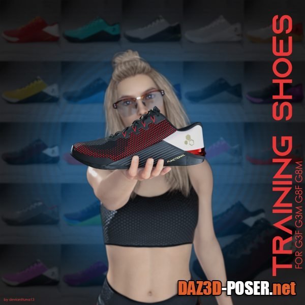 Dawnload Functional Training Shoes for Genesis 3 and 8 for free