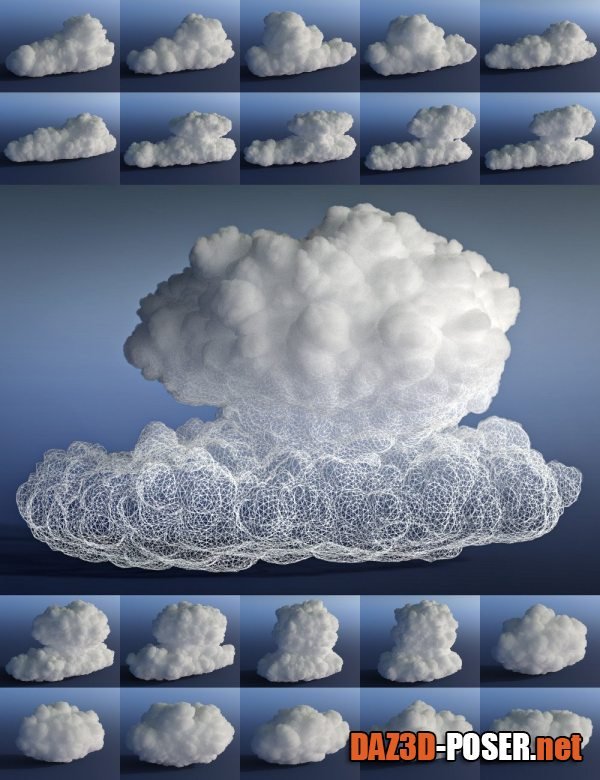 Dawnload HD Volumetric Clouds for free
