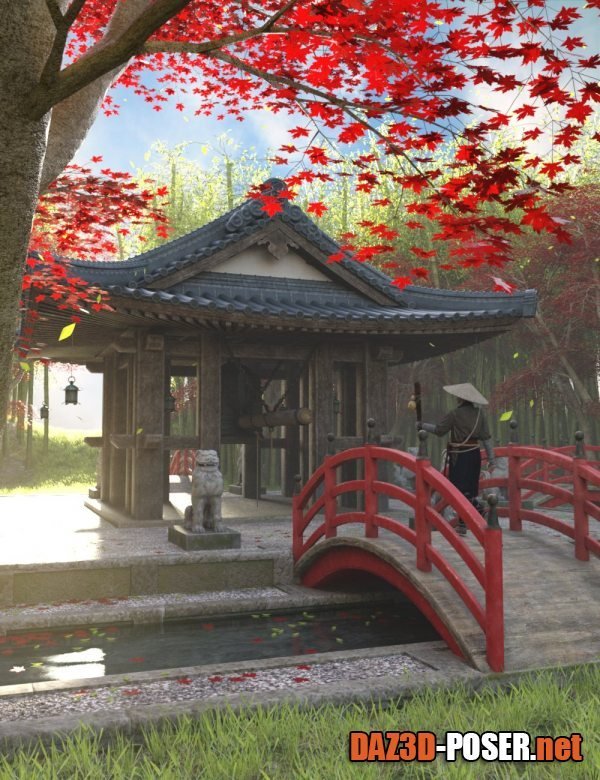 Dawnload Japanese Bell Shrine for free