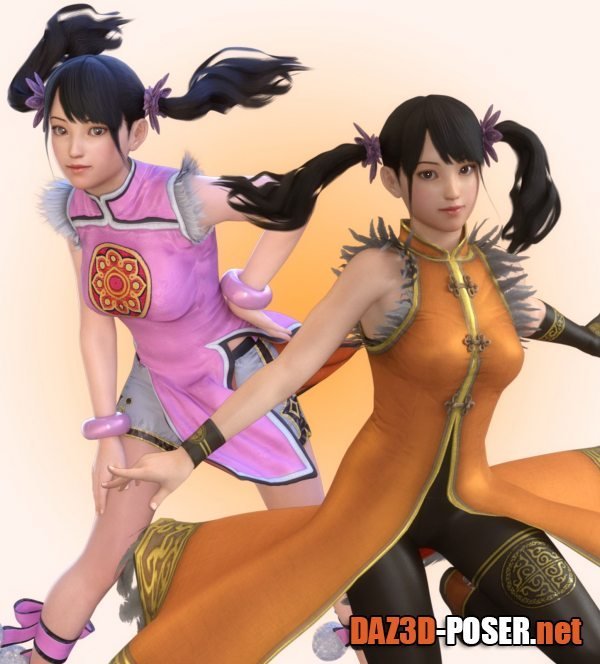 Dawnload Ling Xiaoyu Outfits For G8F for free