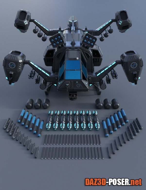 Dawnload MIL Dropship Weapon Pack for free