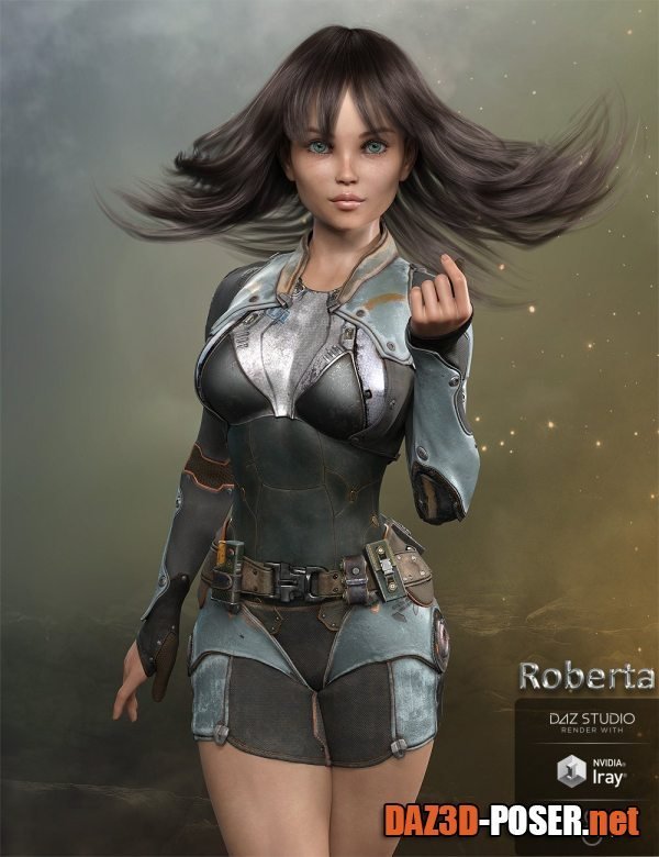 Dawnload Roberta For Genesis 8 Female for free