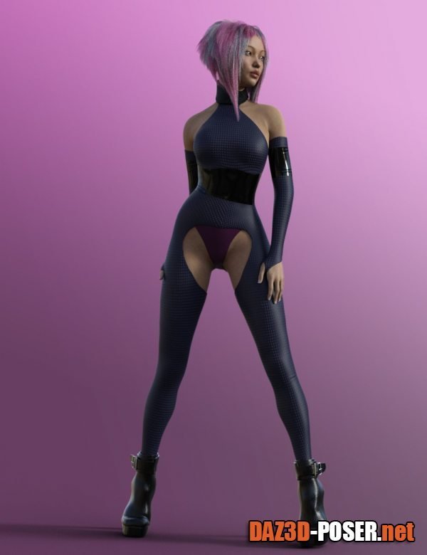 Dawnload Soo A Outfit for Genesis 8.1 Females for free