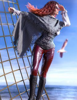 dForce Time’s Out Outfit for Genesis 8 and 8.1 Females