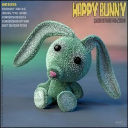 Happy Bunny – HD Figure for Daz Studio