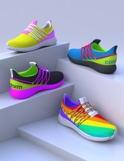 HL Conform Sneakers for Genesis 8 and 8.1 Females