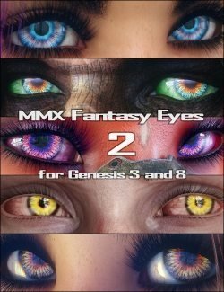 MMX Fantasy Eyes 2 for Genesis 3 and 8