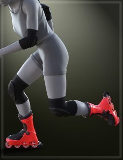 Roller Blade for Genesis 8 and 8.1 Females