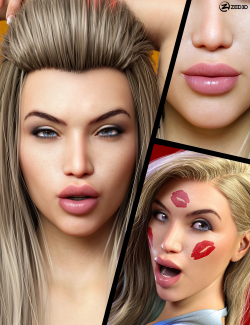 Z Kissable Lip Shapes and Expressions for Genesis 8.1