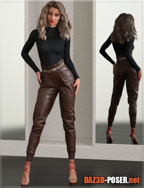 Dawnload Trending Socials Outfit for Genesis 8 and 8.1 Females Bundle for free
