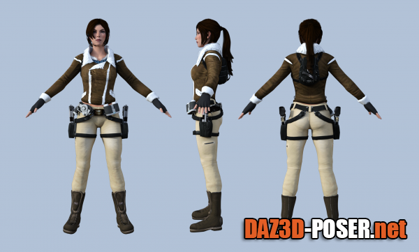 Dawnload Tomb Raider Nepal Outfit For Genesis 8 Female for free