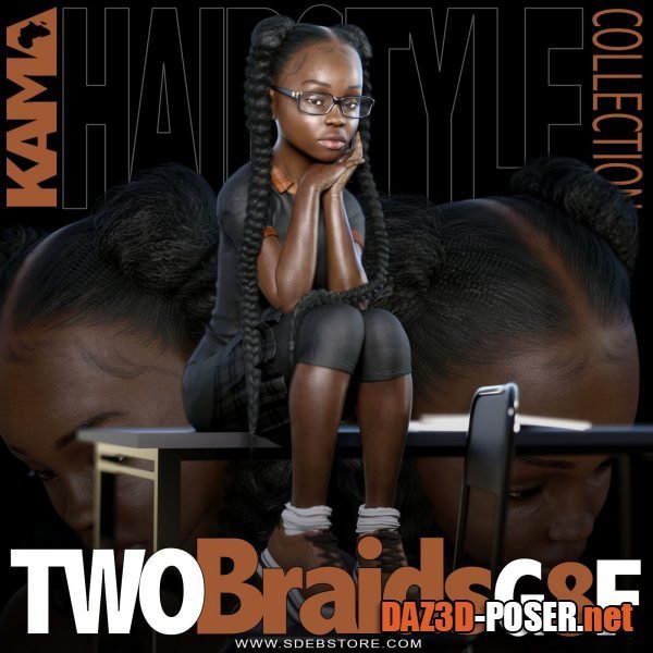 Dawnload Two Braids G8F for free