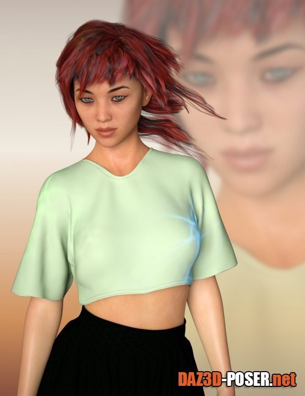 Dawnload AQ Anna HD for Genesis 8 Female for free