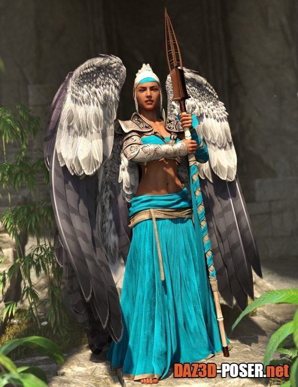 Dawnload dForce Angeloi Outfit for Genesis 8 and 8.1 Females Add-on for free