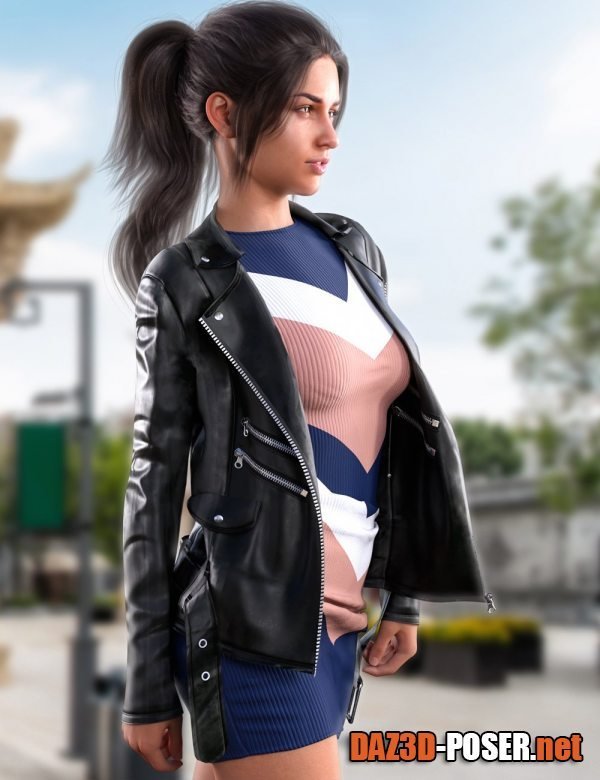 Dawnload dForce Casual Style Outfit for Genesis 8 and 8.1 Females Bundle for free